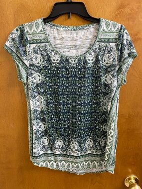 Lucky Brand Short Sleeve Shirt. Size medium